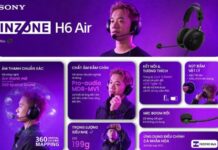 Sony ra mắt INZONE H6 Air với âm thanh 360 Spatial Sound Sony ra mắt INZONE H6 Air với âm thanh 360 Spatial Sound