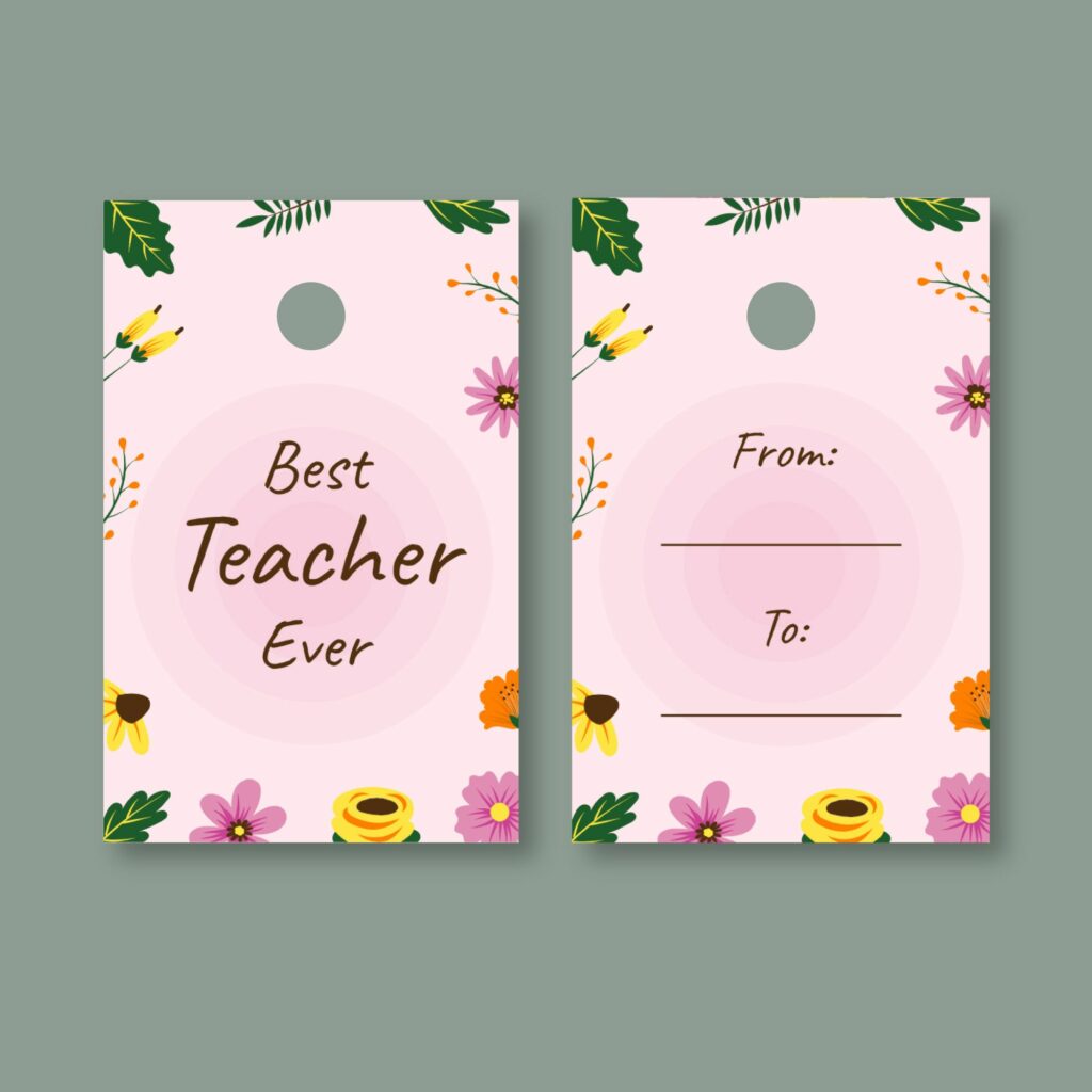 Best Teacher Ever: Món quà nhỏ, tình cảm lớn