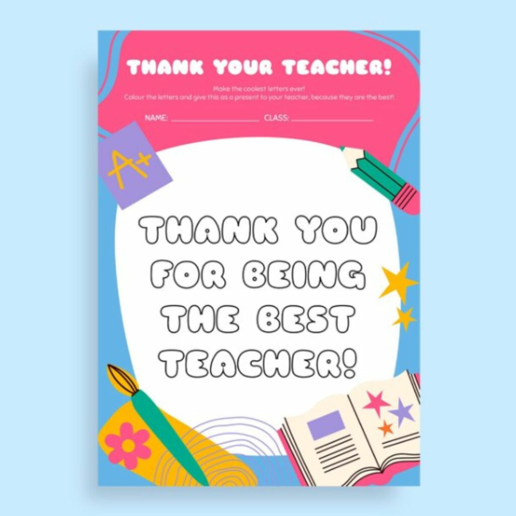 Thank You: Người thầy, người cô tuyệt vời