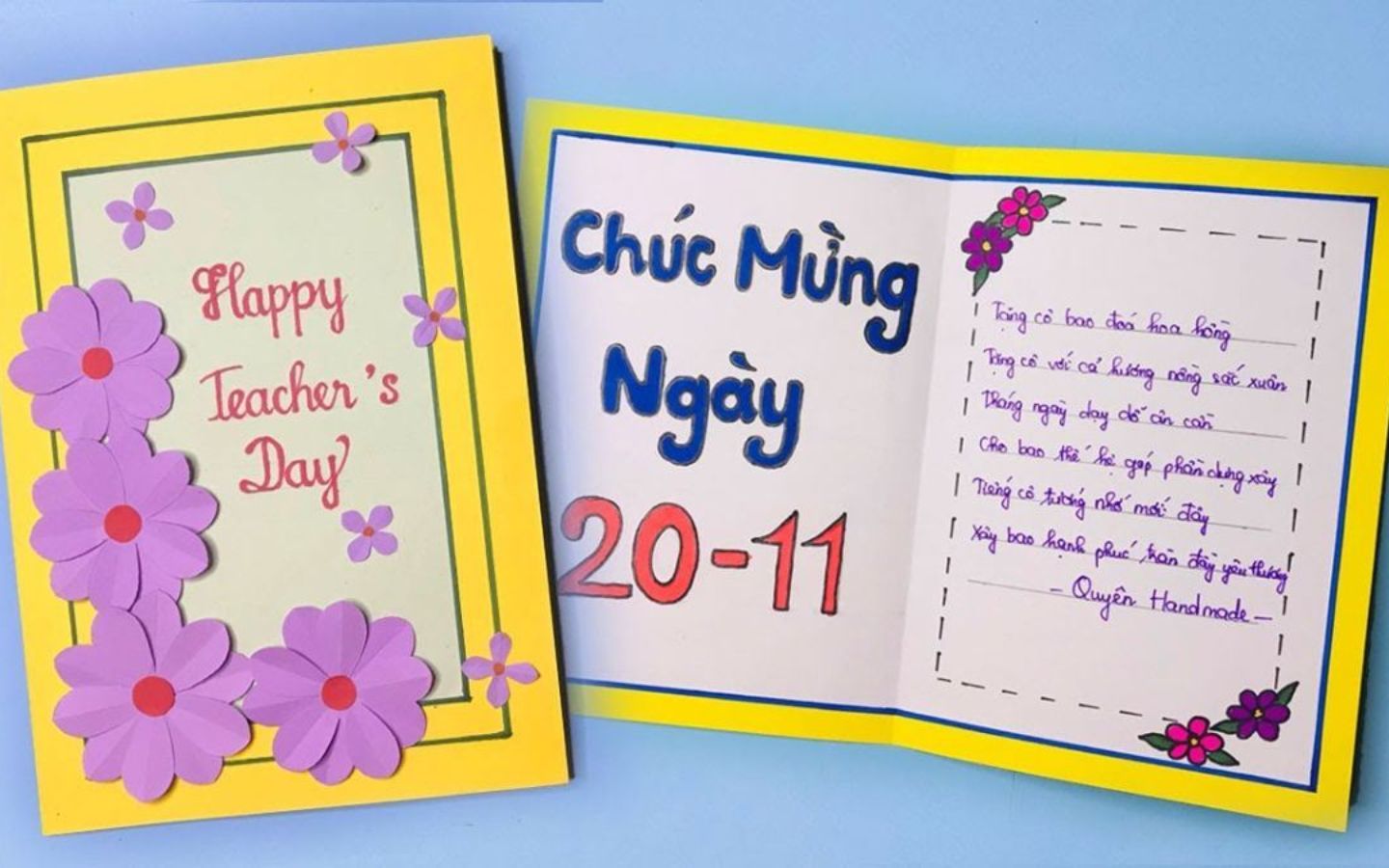 Lời chúc 20/11, viết bằng cả trái tim