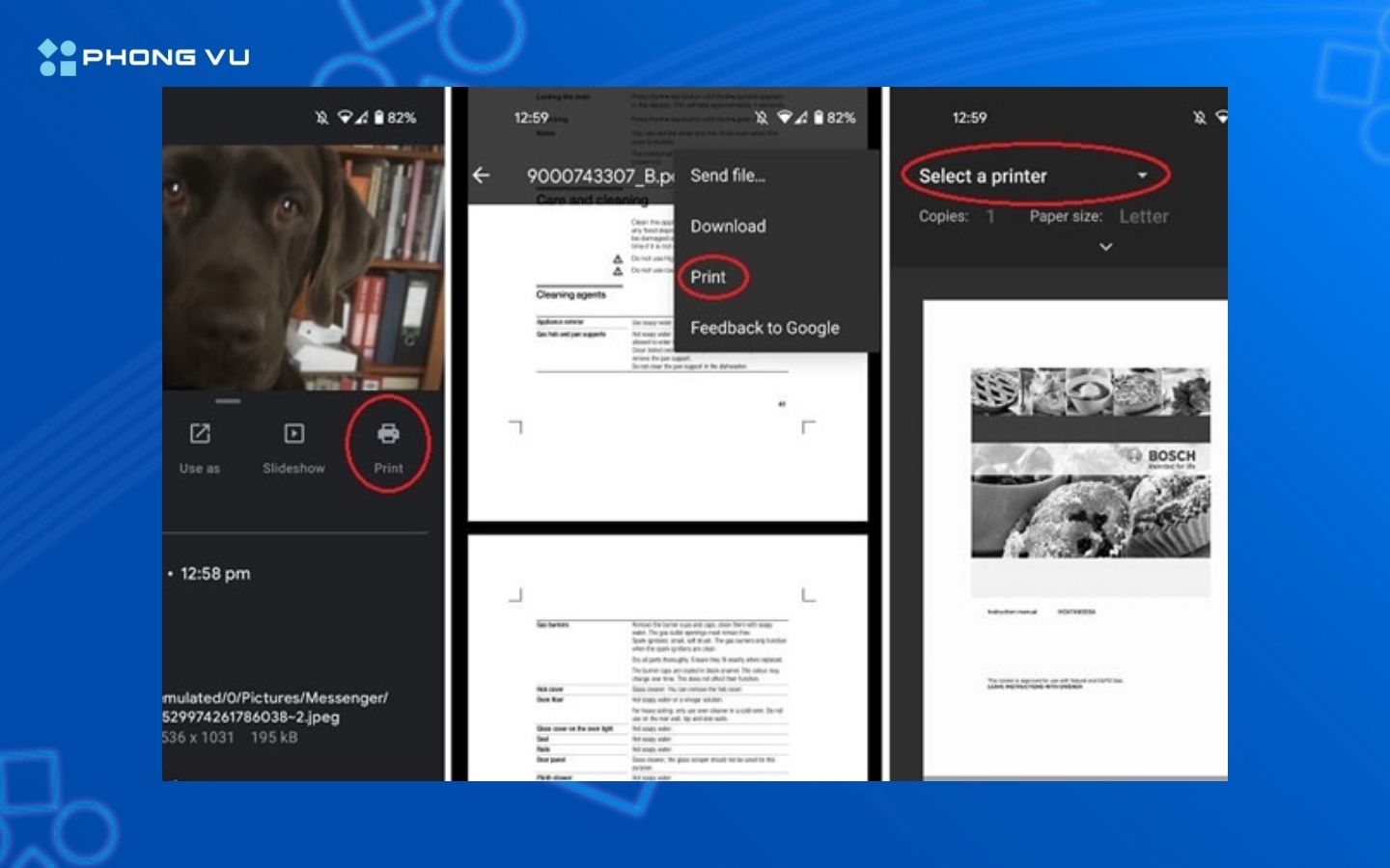 Cách in tài liệu bằng điện thoại Android, iPhone cực kì đơn giản 7 tim lai video da xem tren tiktok 17