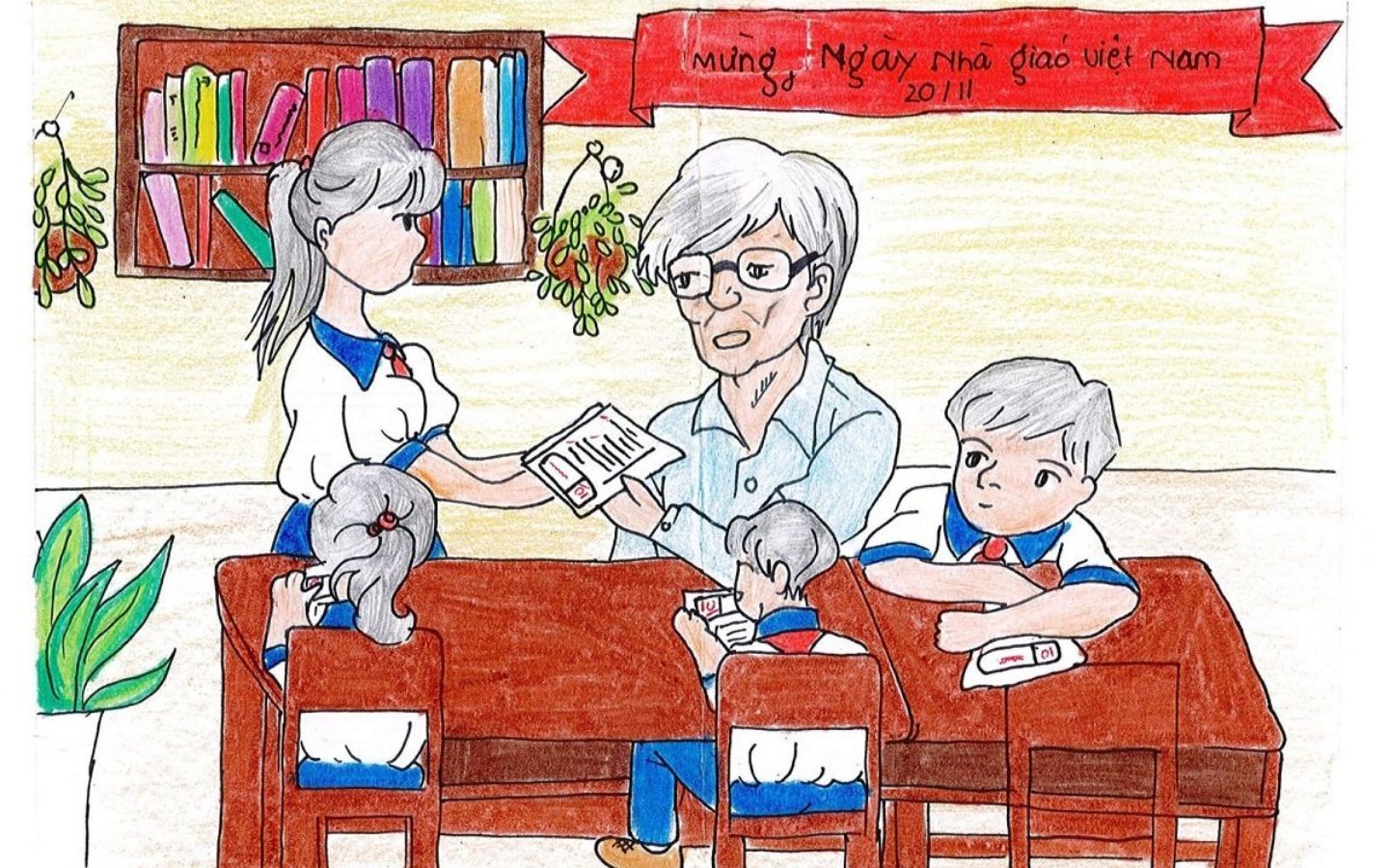 Thầy cô tận tâm, vượt thời gian