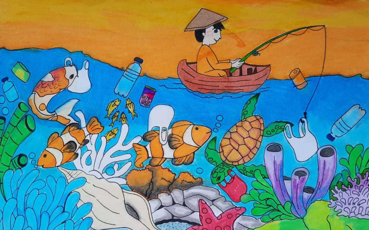 Nước sạch, cá tôm vui