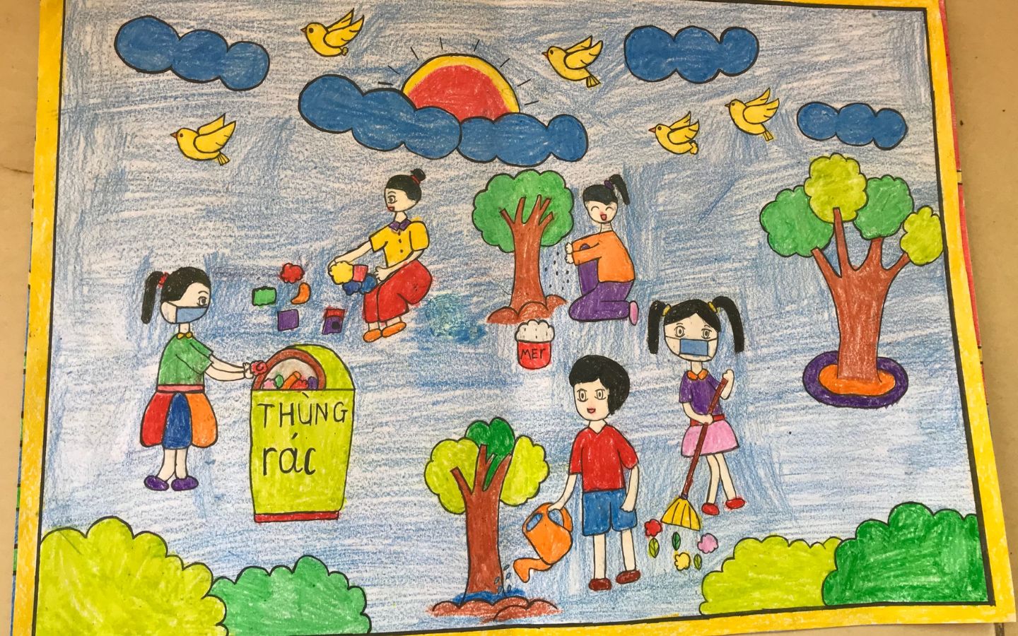 Phân loại rác tại nhà