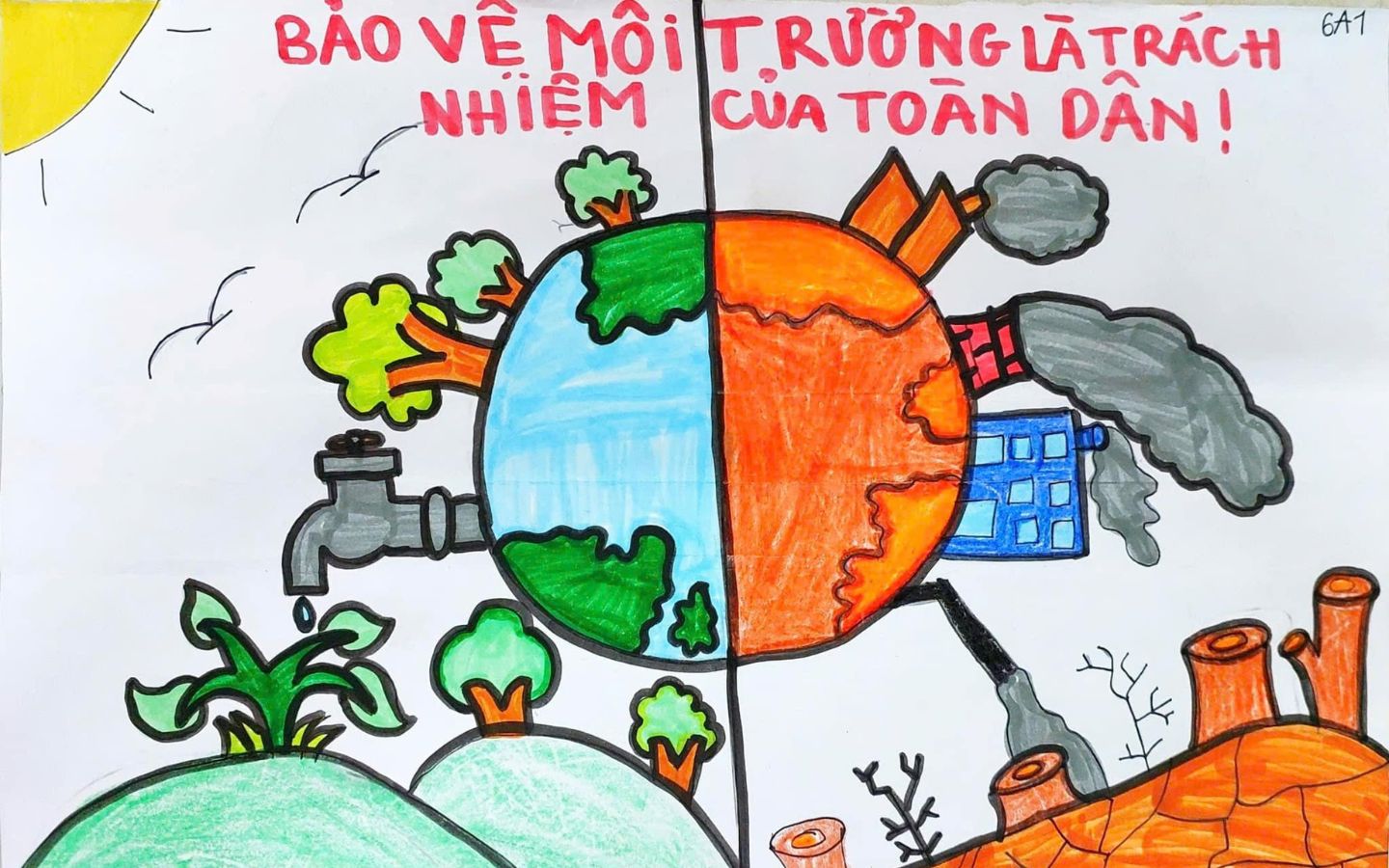 Bảo vệ môi trường là trách nhiệm chung