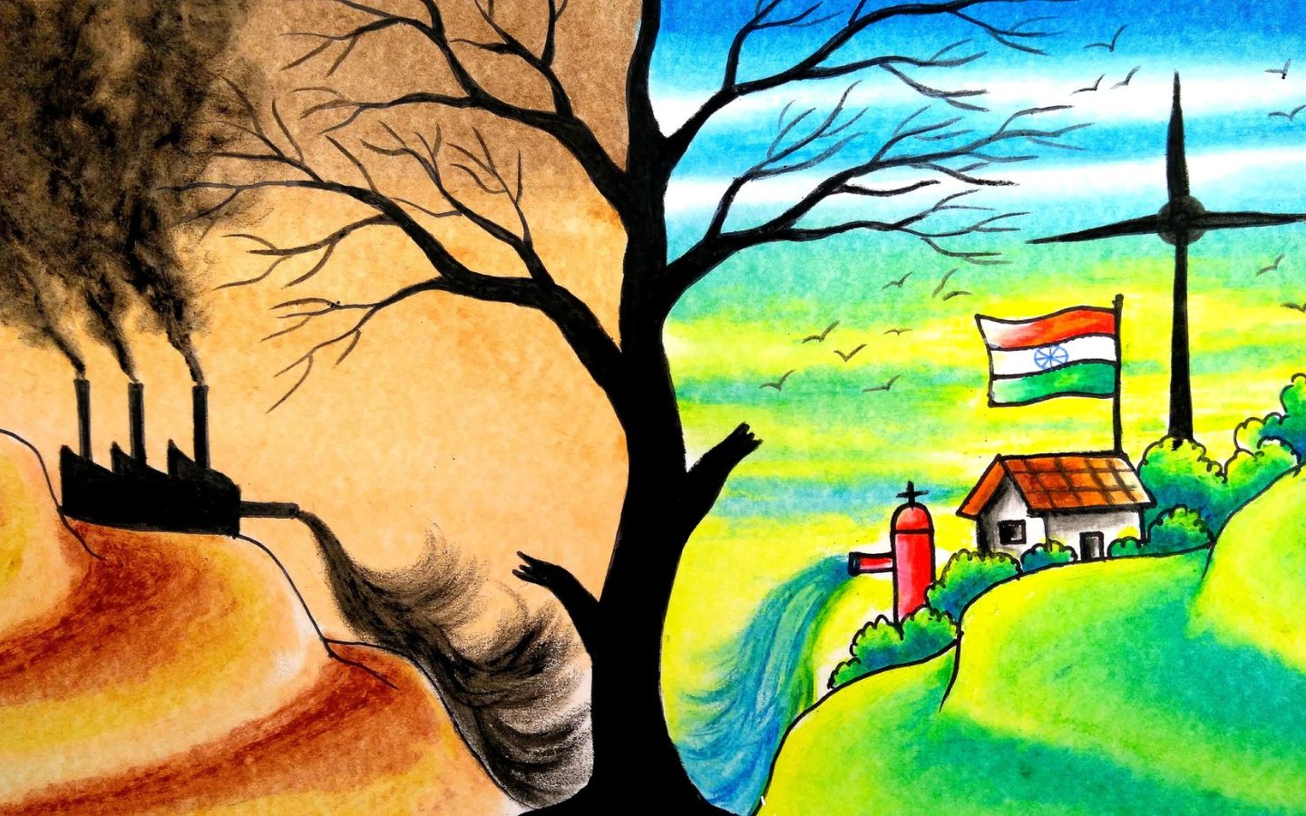 Rừng chết vì khói bụi