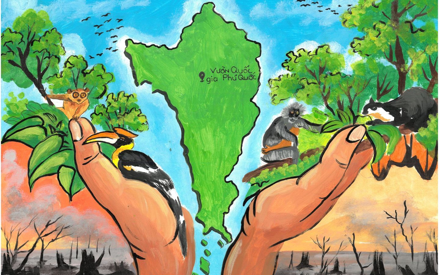 Nâng niu sinh vật quý hiếm