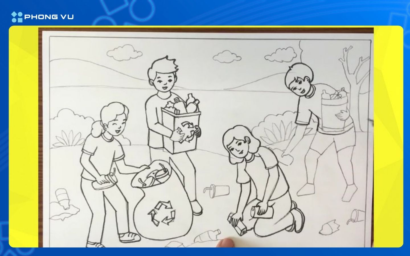 Vẽ rõ các chi tiết