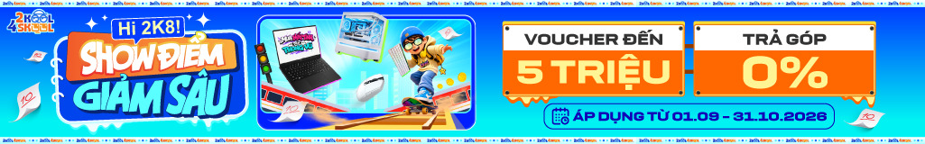 Back To School Phong Vũ - Đổi điểm thi THPT nhận ưu đãi