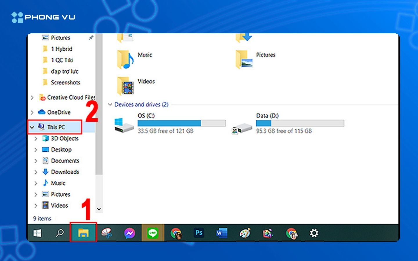 Dấu Hiệu Ổ Cứng Sắp Hỏng Và Cách Xử Lý Hiệu Quả 9 Mở File Explorer Trên Máy Tính