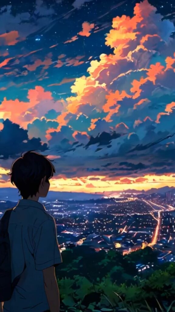 Chill nhẹ nhìn ánh đèn rực rỡ