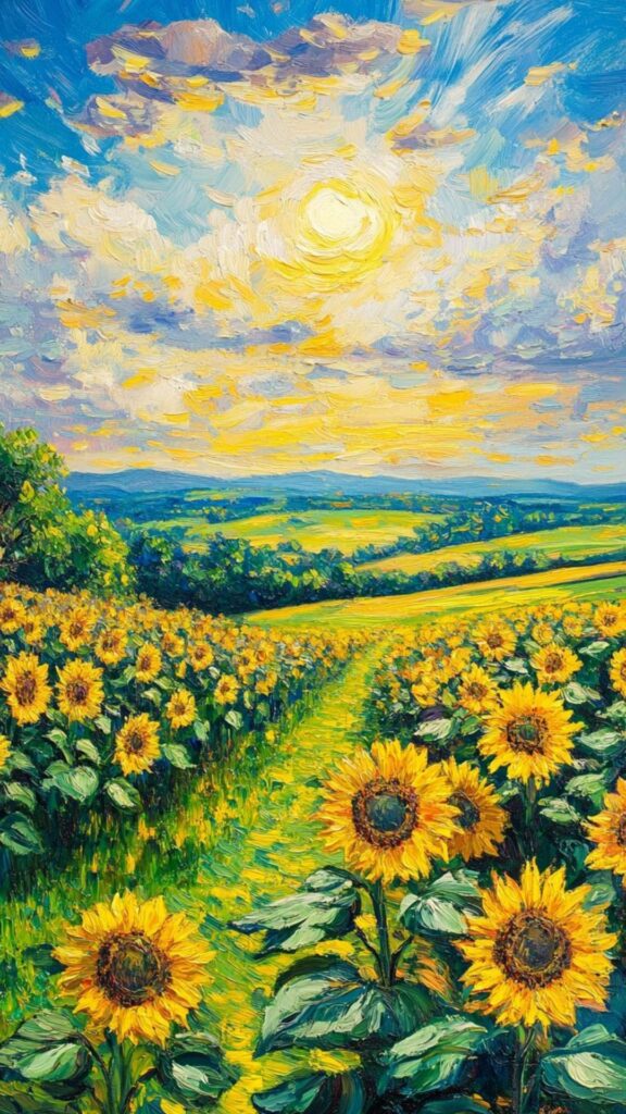 Bầu trời chuyển sắc hoa đón ánh