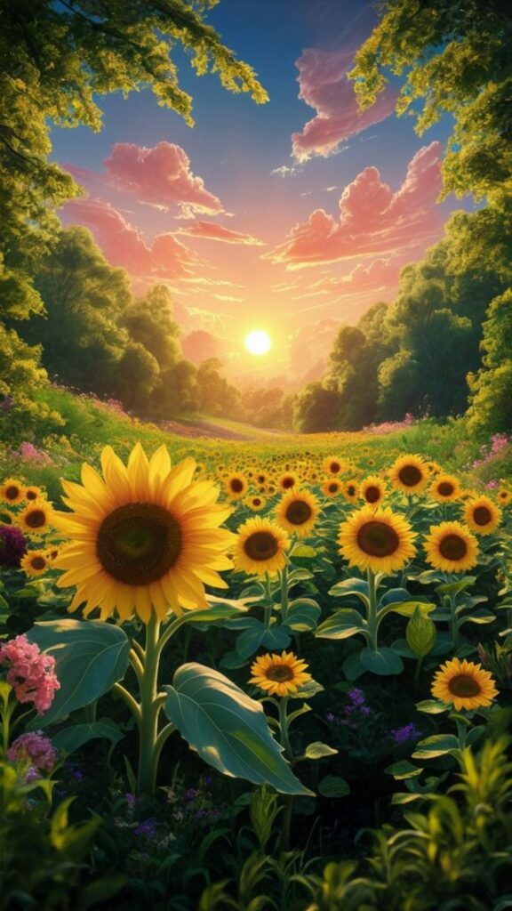 Hoàng hôn ấm áp