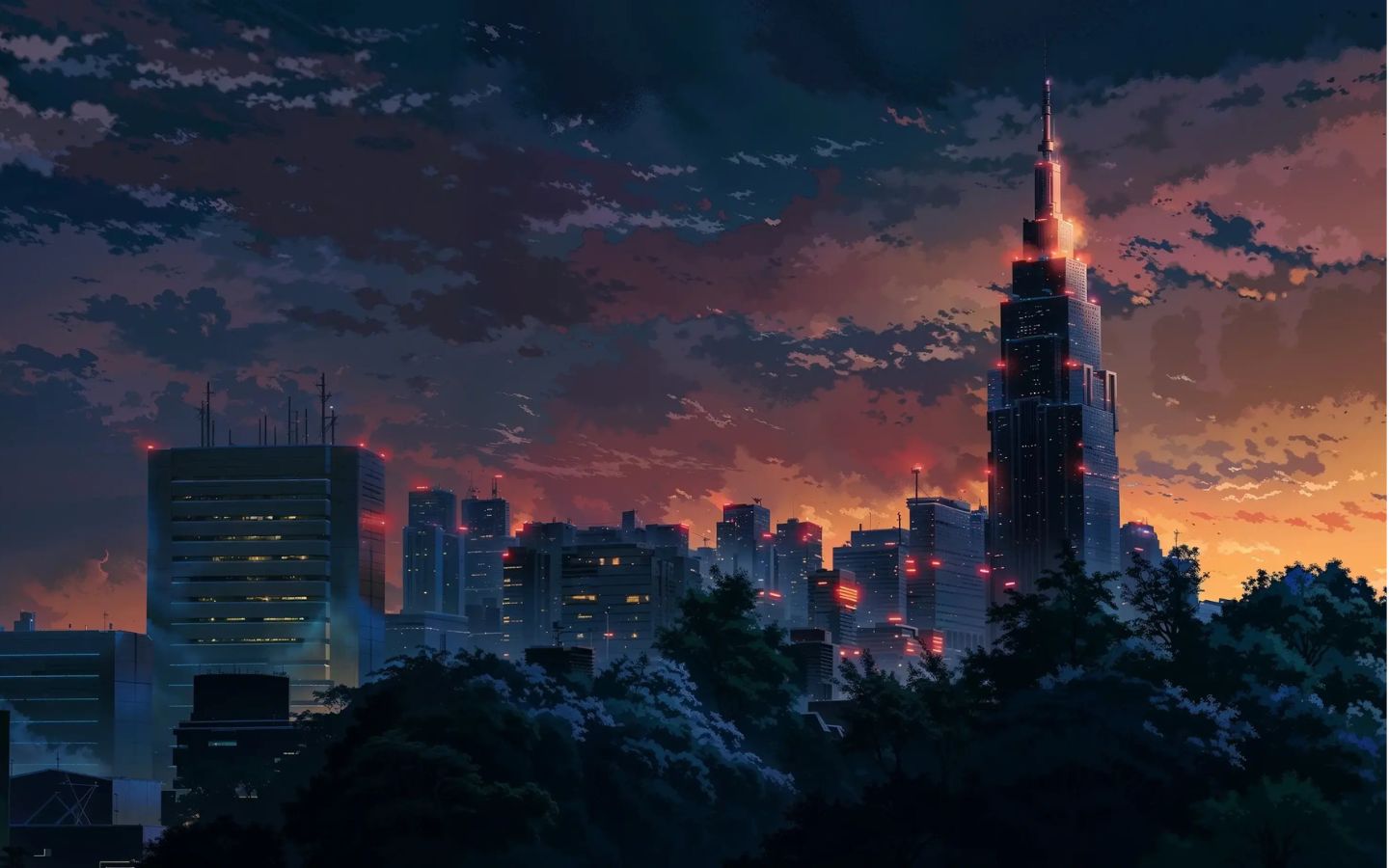 Hoàng hôn lãng mạn phủ New York