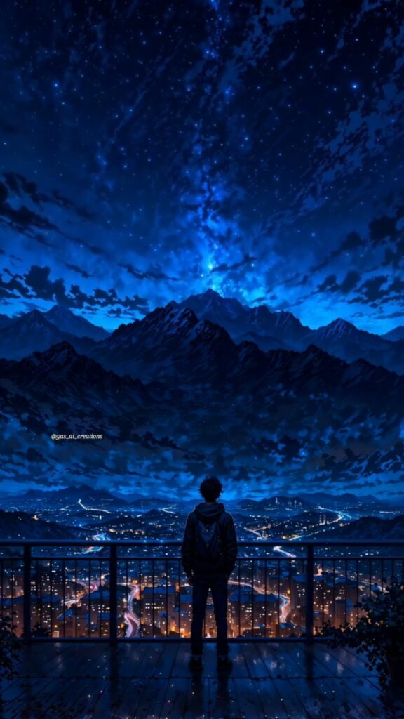 Đêm sao núi rừng một mình lặng