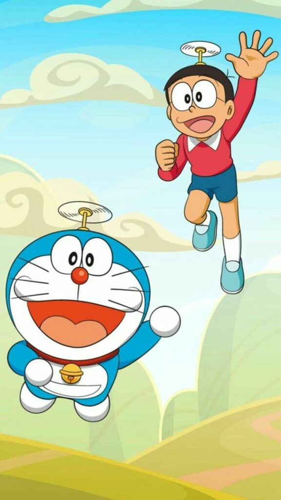 Doraemon bay cùng Nobita, ước mơ được chắp cánh tự do