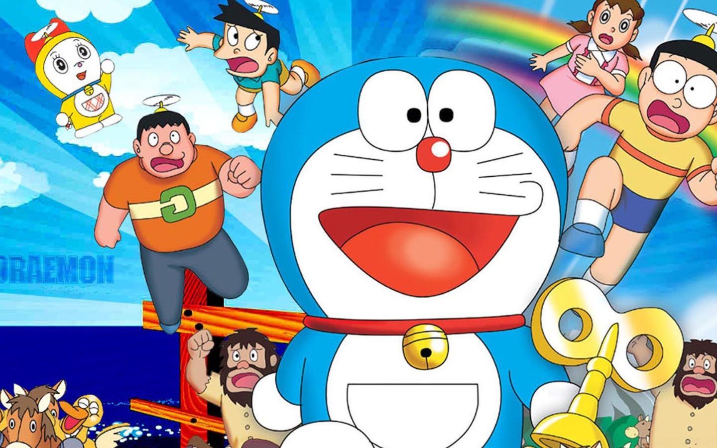 Doraemon cùng tất cả bảo bối, mở ra thế giới thần kỳ