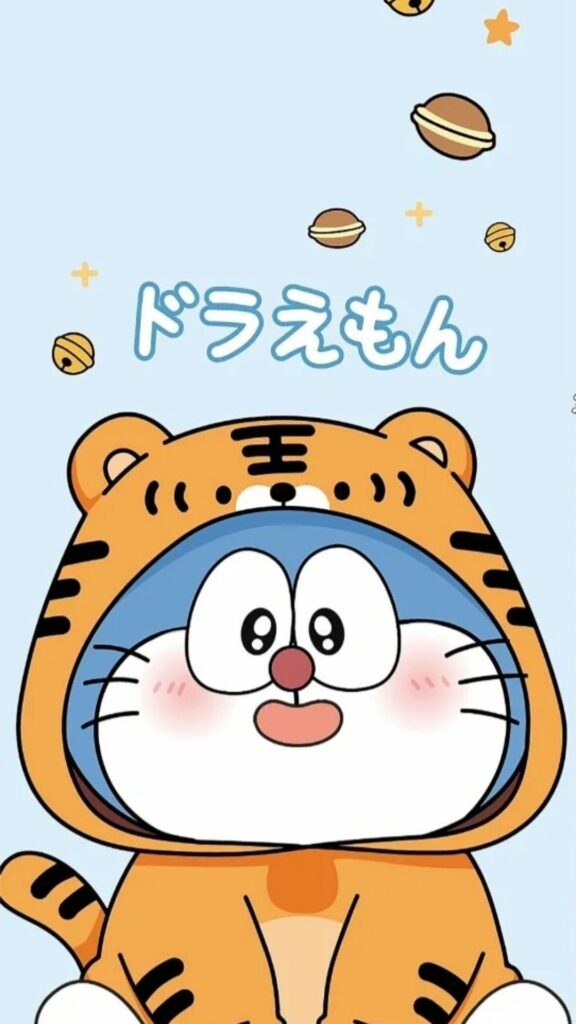 Doraemon hóa trang hổ con, sẵn sàng cho cuộc phiêu lưu mới