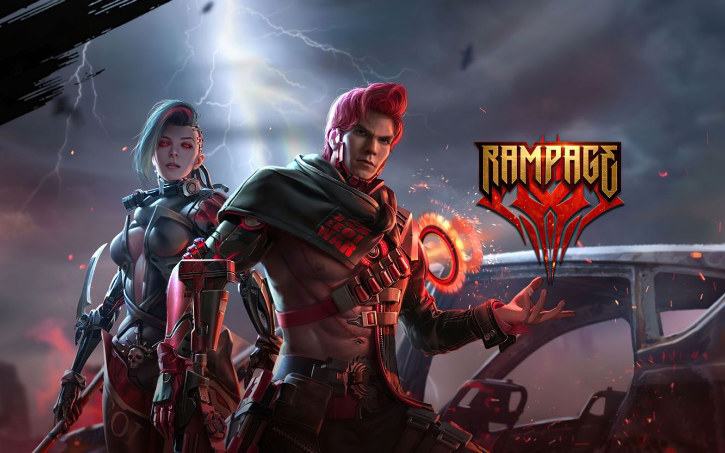 Hình nền Free Fire đôi Full HD, đồng hành cùng nhau giữa chiến trường rực lửa