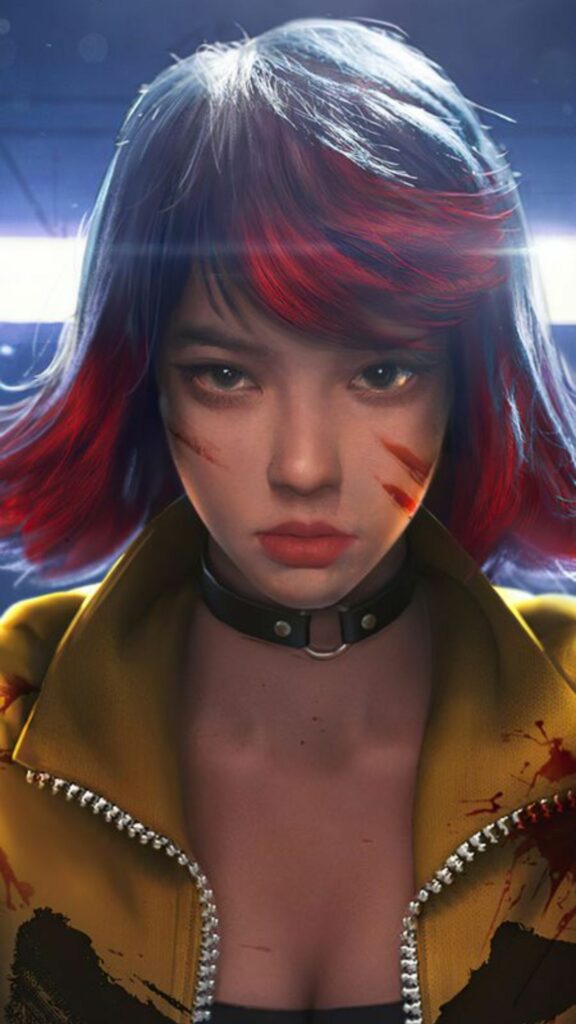 Ảnh nền nhân vật nổi bật trên nền khói mờ ảo