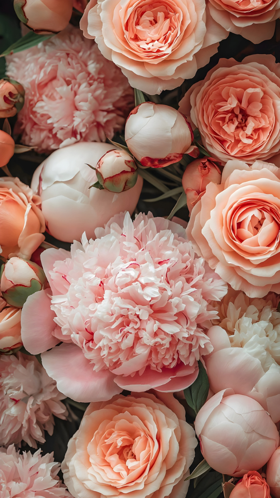 Mẫu đơn hồng cổ điển