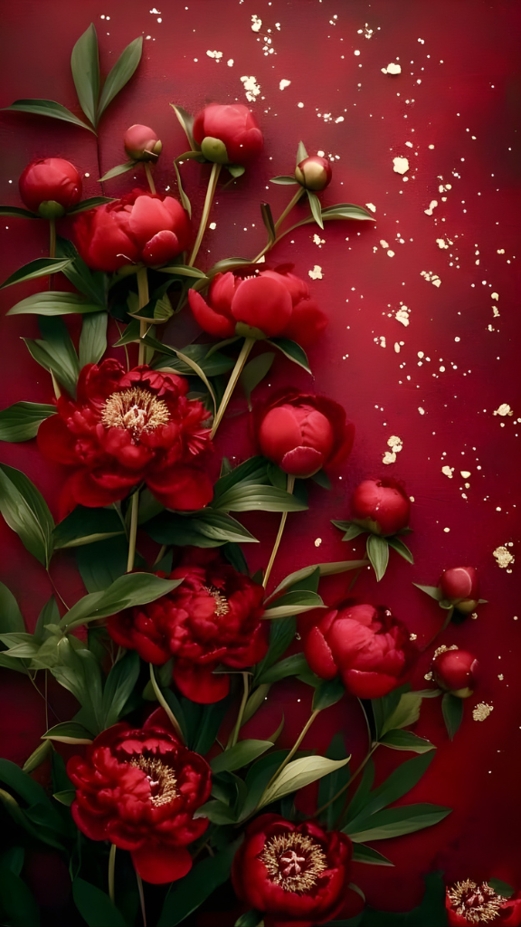 Mẫu đơn đỏ quốc sắc thiên hương