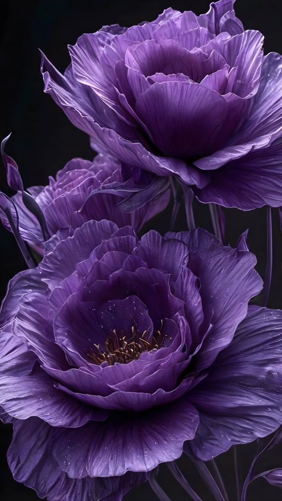 Mẫu đơn tím - biểu tượng tình yêu vĩnh cửu