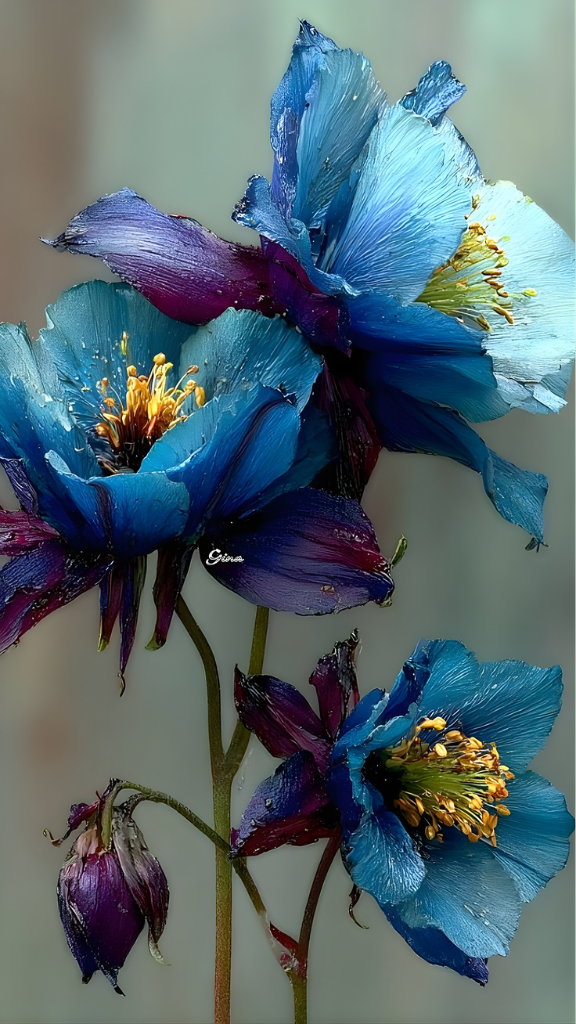 Mẫu đơn xanh vinh hoa và phú quý