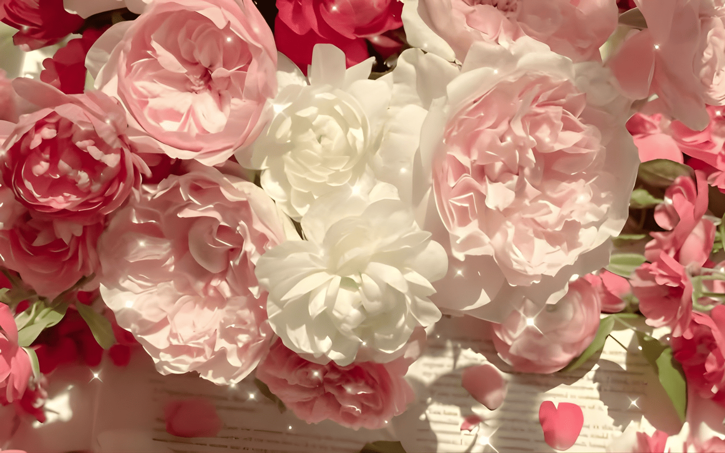 Hình nền hoa mẫu đơn e ấp bung nở