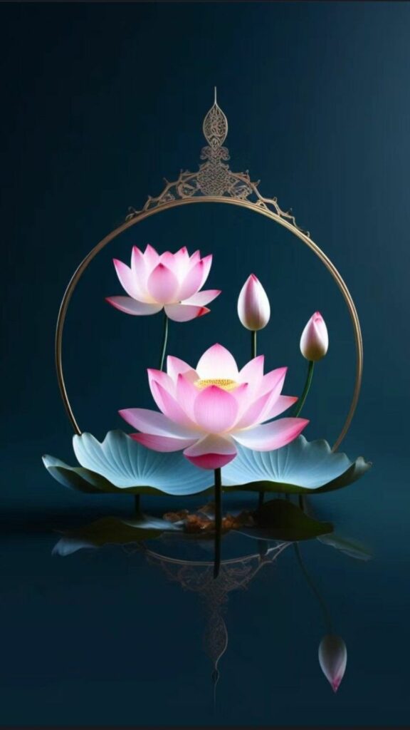 Sen hồng tĩnh lặng, không nhiễm trần