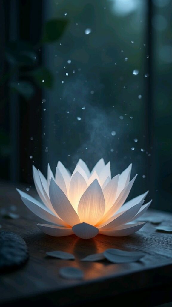 Sen trắng rạng ngời, giọt mưa bay