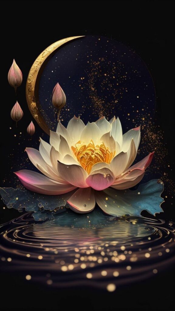 Sen vàng huyền diệu dưới trăng khuyết