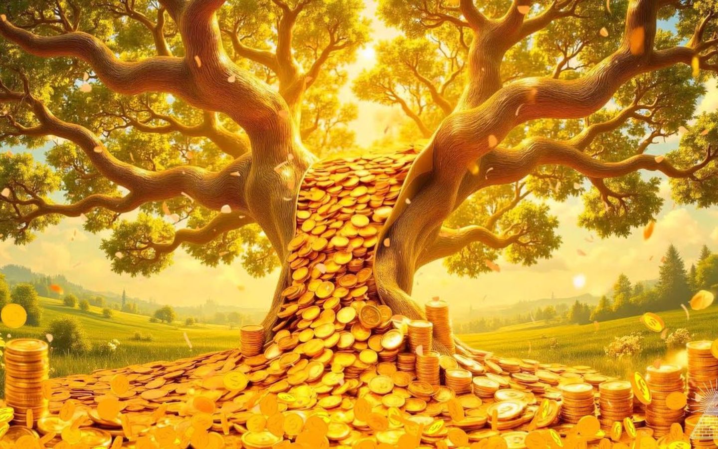 100+ Hình nền mệnh Kim may mắn, thu hút tài lộc cho nam, nữ 75 Cây vàng rễ sâu tài lộc