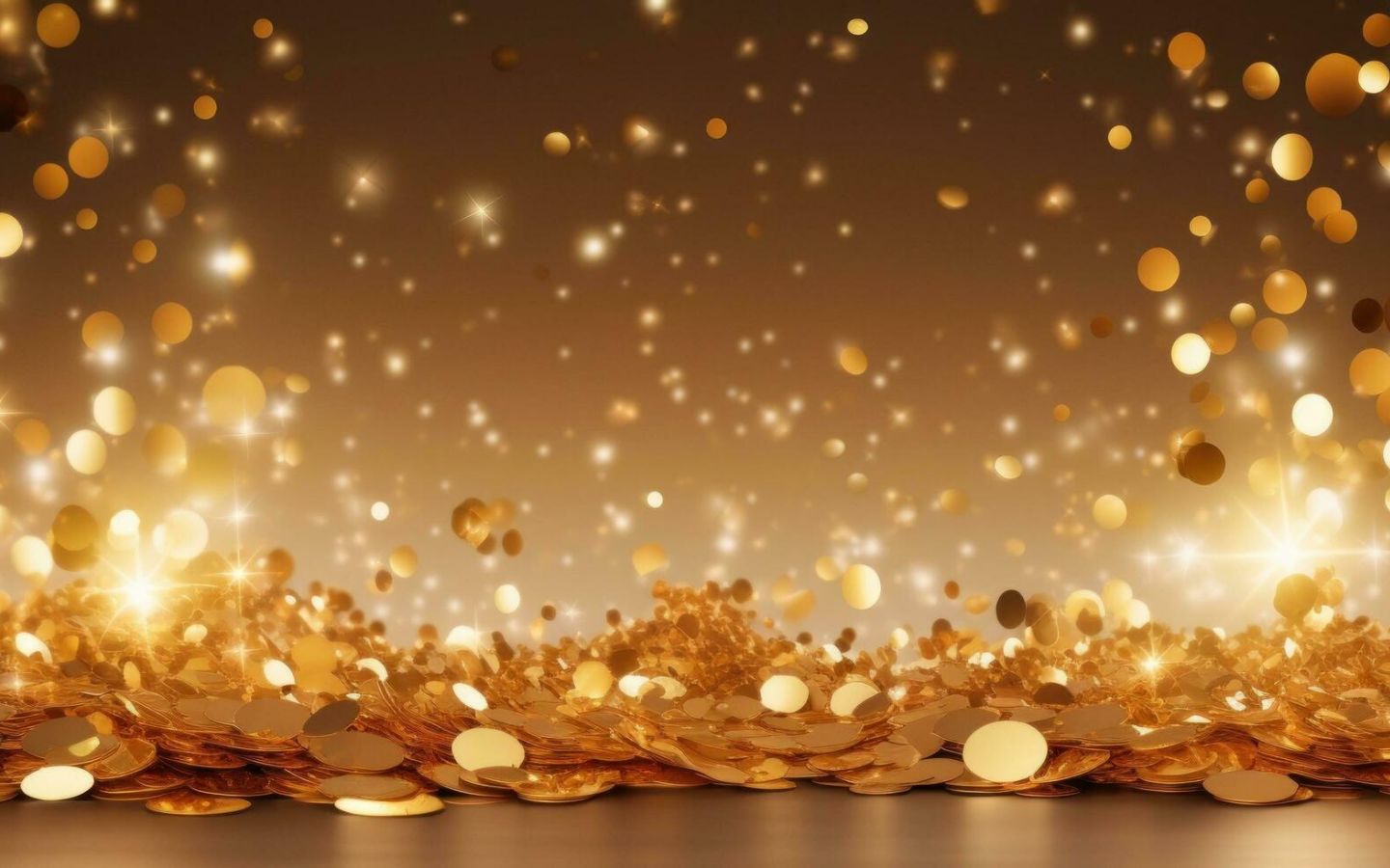 100+ Hình nền mệnh Kim may mắn, thu hút tài lộc cho nam, nữ 67 Bụi vàng rải khắp nơi