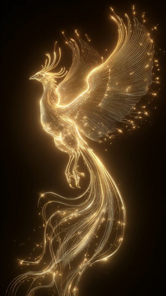 100+ Hình nền mệnh Kim may mắn, thu hút tài lộc cho nam, nữ 52 Phượng hoàng linh thiêng tỏa sáng