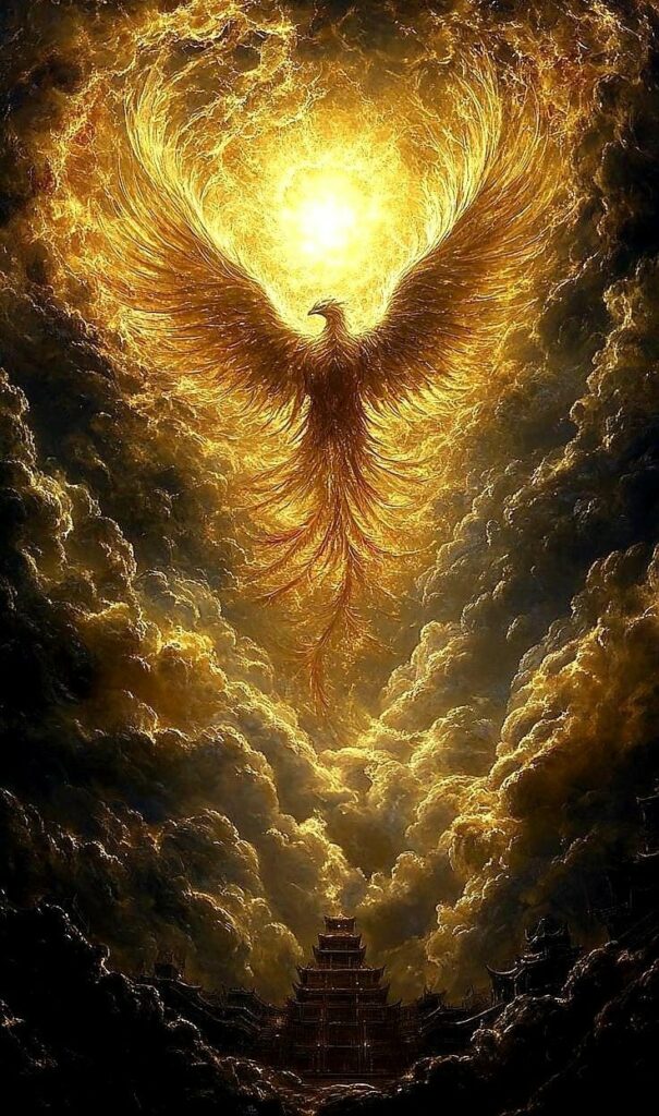 100+ Hình nền mệnh Kim may mắn, thu hút tài lộc cho nam, nữ 51 Phượng hoàng lửa tái sinh mạnh mẽ