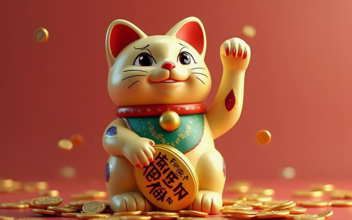 Mèo tài lộc mang đến phát đạt