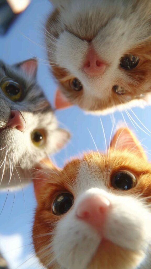 Một góc nhìn đáng yêu của hội mèo