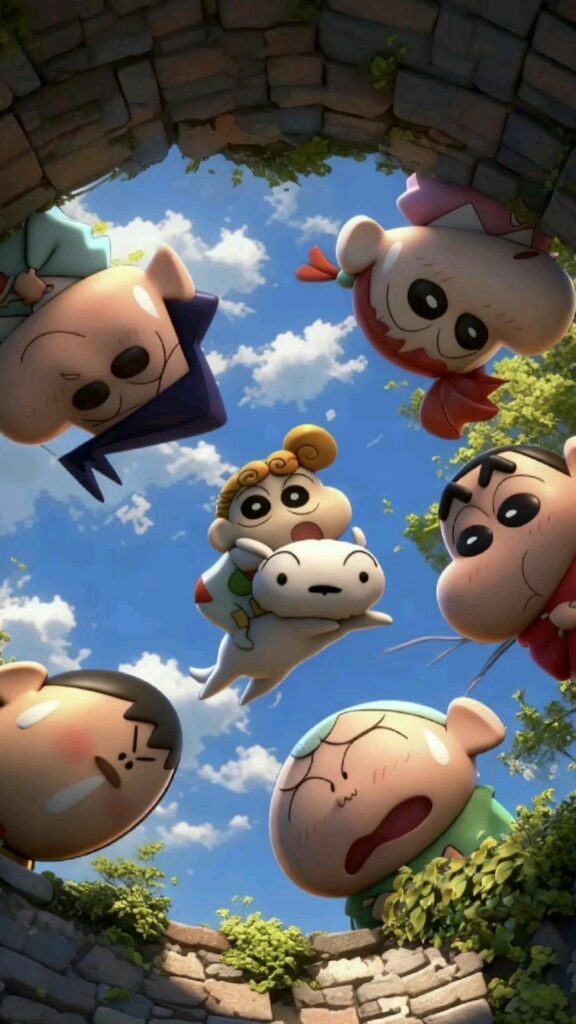 Các bạn cùng Shin