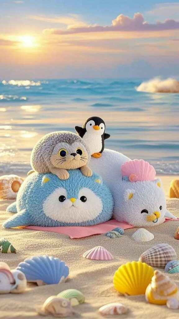 Đôi chim biển đẹp