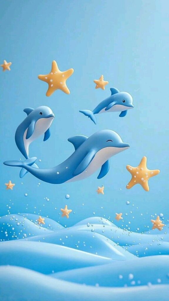 Cá heo dưới nước