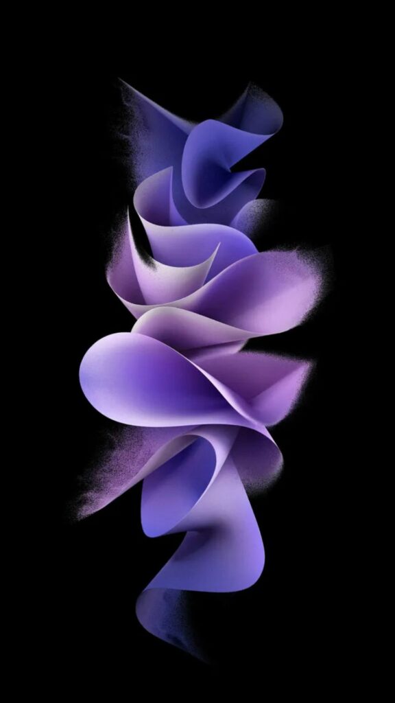 Xoắn ốc tím nổi bật