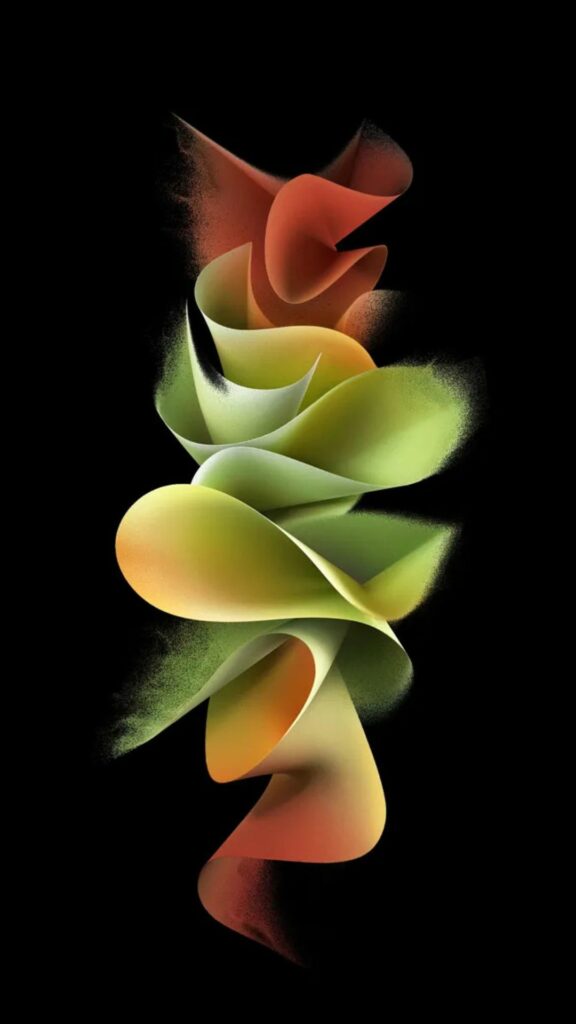 Đa sắc xoáy cầu vồng