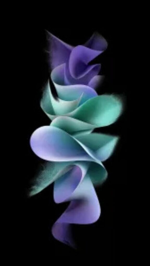 Xanh tím sống động