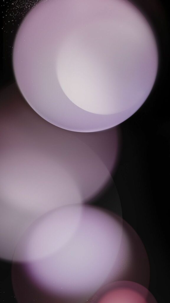 Quả cầu tím hồng mềm mại nổi bật