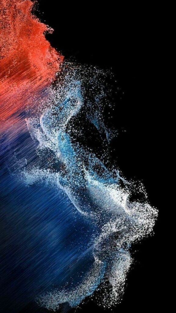 Đỏ đen tương phản mạnh