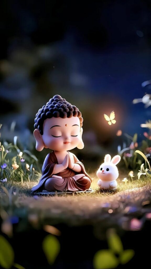 Tiểu Phật cùng thỏ trắng