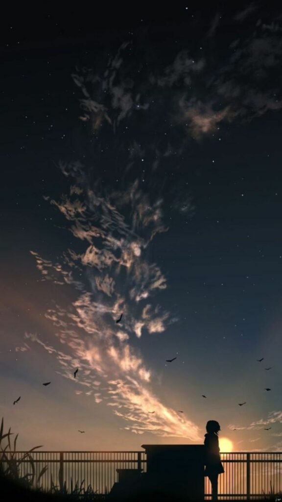 Hoàng hôn đượm màu buồn