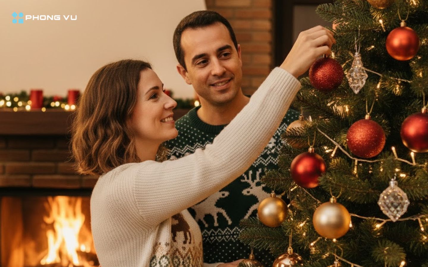 Mẫu prompt tạo ảnh Noel cùng người yêu bằng Gemini AI 2 Kết quả của mẫu 2