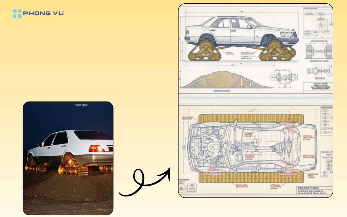 Kết quả hiệu ứng từ prompt số 1